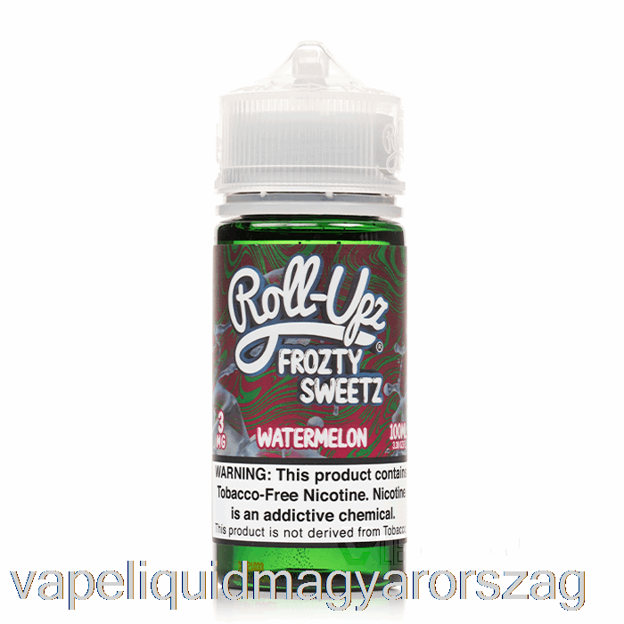 Görögdinnye Puncs Jég - Juice Roll-upz - 100ml 6mg Vape Toll